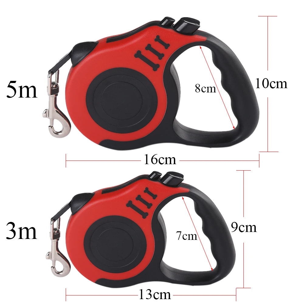 3-5m Durable Dog lead,suitable for puppies and medium dogs