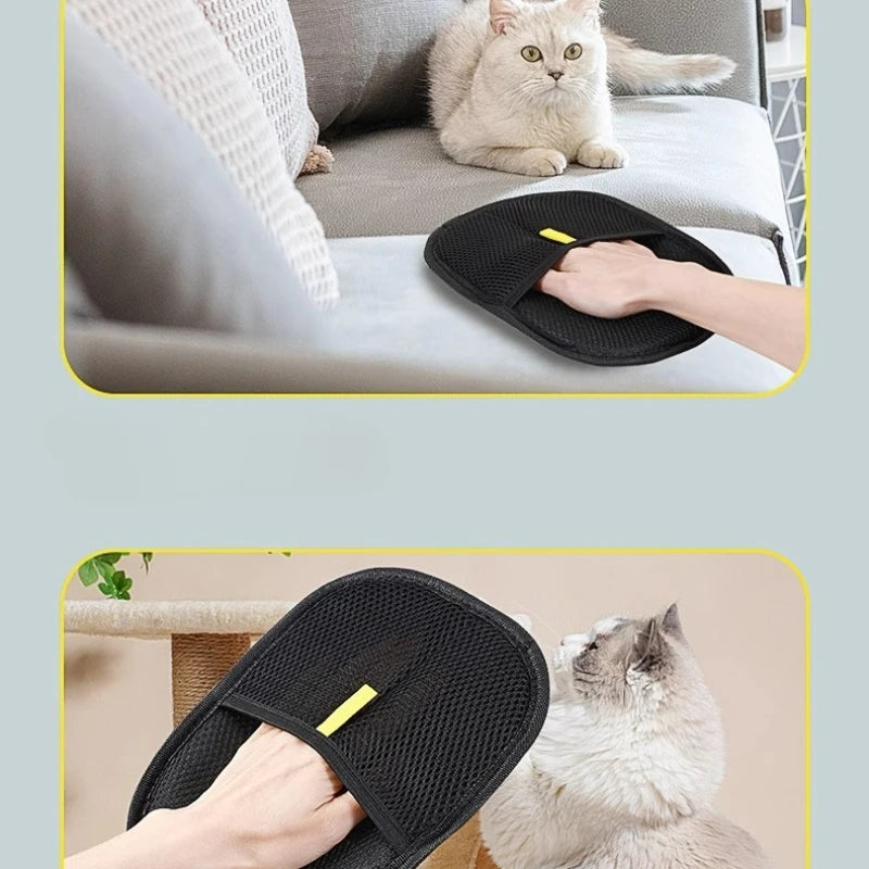 Pet Hair Remover Portable Washable Dehairing Gloves