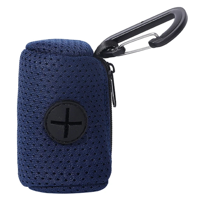 Dog Poop Bag Dispenser Hangingable Dog Poop Bag Holder Poo Bags Dispenser forDogs Walking Garbage Bags Dispensers Pet Supplies