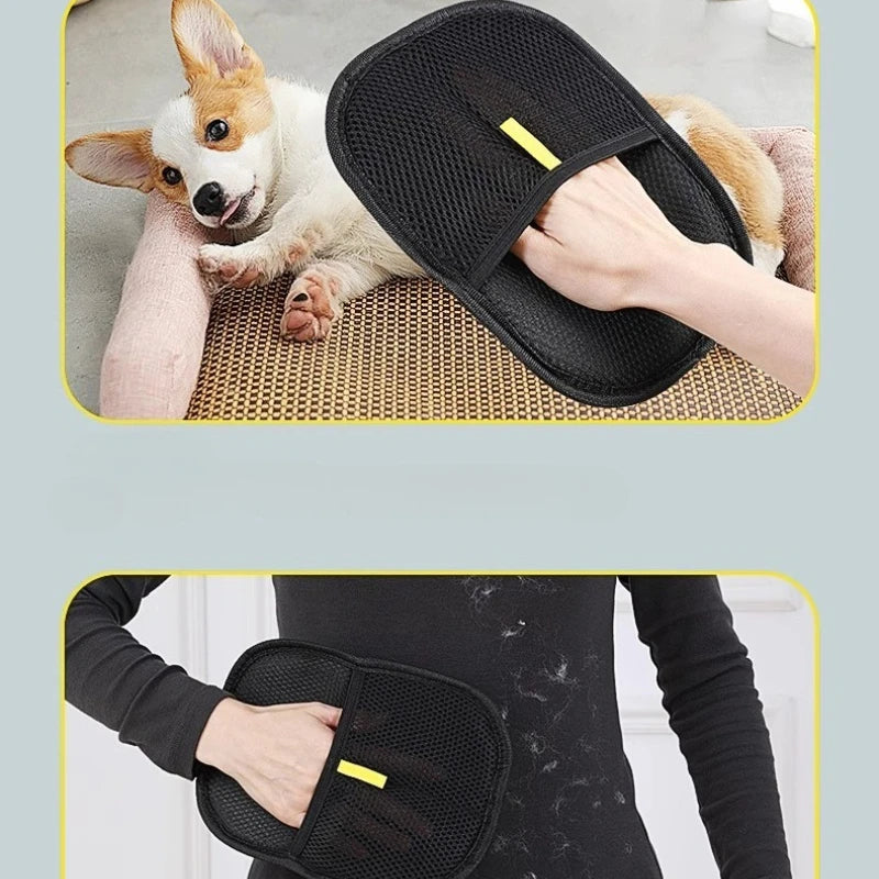 Pet Hair Remover Portable Washable Dehairing Gloves