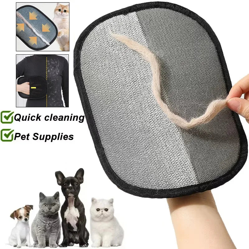Pet Hair Remover Portable Washable Dehairing Gloves